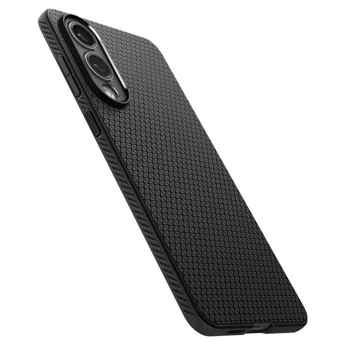 Spigen Liquid Air Case for Samsung Galaxy S25 Edge - Black - Cell phone cases and covers<<<HurtelXML