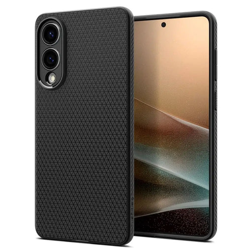 Spigen Liquid Air Case for Samsung Galaxy S25 Edge - Black - Cell phone cases and covers<<<HurtelXML