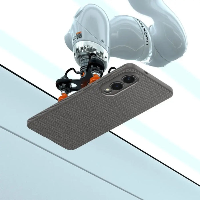 Spigen Liquid Air Case for Samsung Galaxy S25 Edge - Gray - Cell phone cases and covers<<<HurtelXML