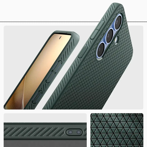 Spigen Liquid Air Case for Samsung Galaxy S25 - Green - Cell phone cases and covers<<<HurtelXML