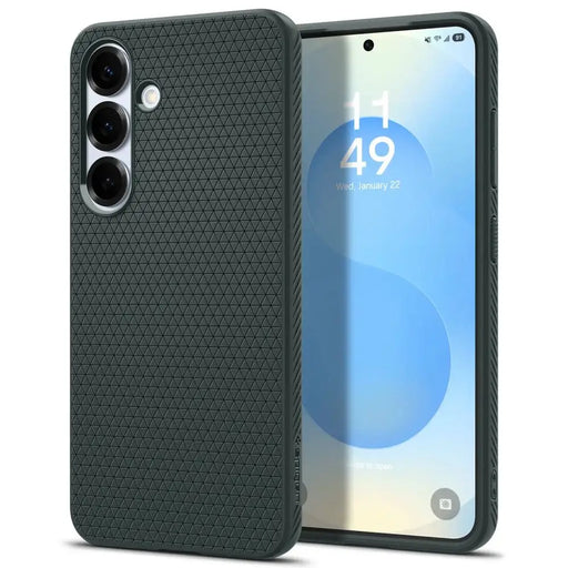 Spigen Liquid Air Case for Samsung Galaxy S25 - Green - Cell phone cases and covers<<<HurtelXML