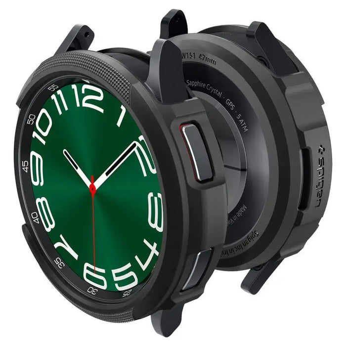 Spigen Liquid Air Case for Samsung Galaxy Watch 6 Classic (47mm) - Matte Black - Cell phone cases and covers<<<HurtelXML