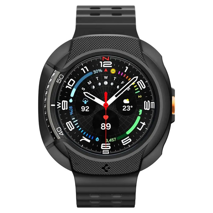 Spigen Liquid Air Case for Samsung Galaxy Watch 8 Classic 46mm - Black - Cell phone cases and covers<<<HurtelXML