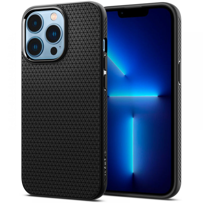 Spigen Liquid Air iPhone 13 Pro Case - Matte Black - Cell phone cases and covers<<<HurtelXML