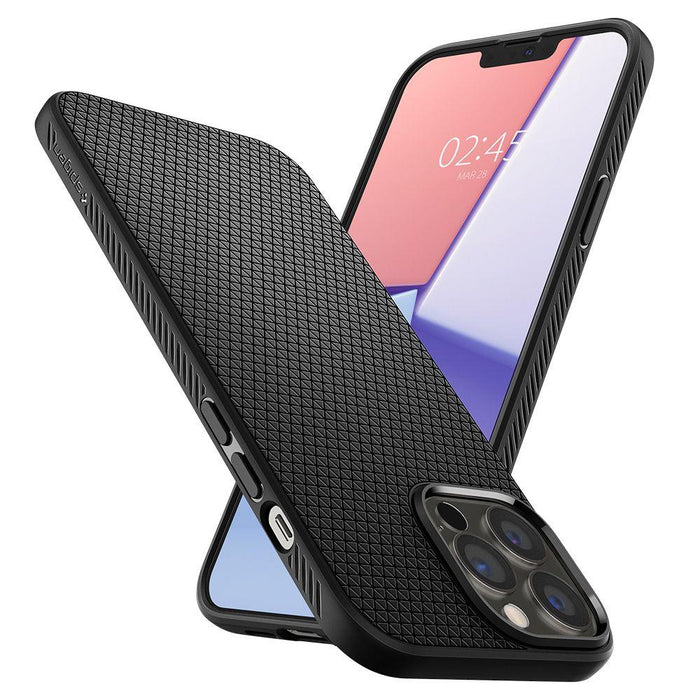 Spigen Liquid Air iPhone 13 Pro Case - Matte Black - Cell phone cases and covers<<<HurtelXML