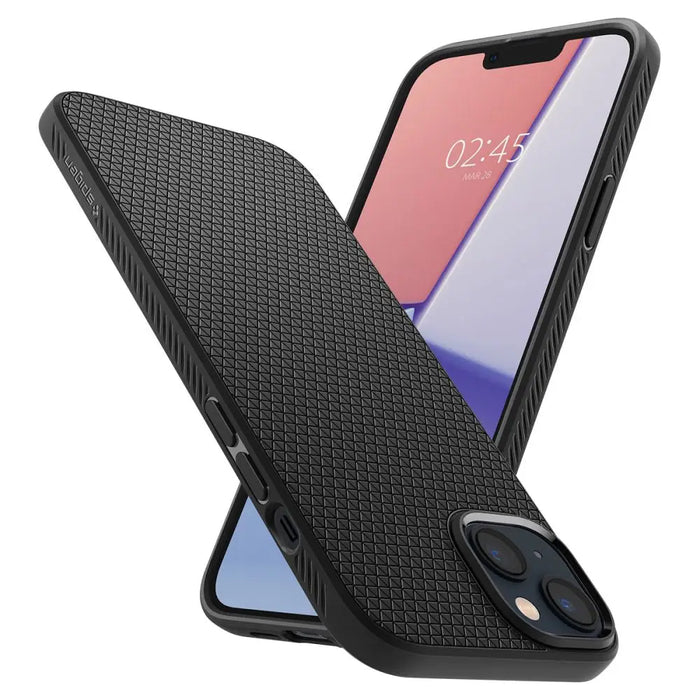 Spigen Liquid Air iPhone 14 Case - Matte Black - Cell phone cases and covers<<<HurtelXML