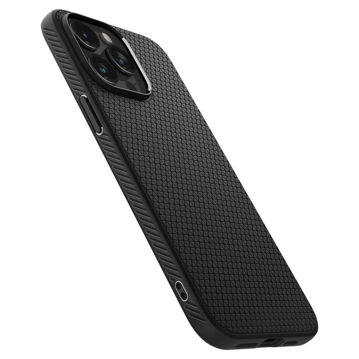 Spigen Liquid Air iPhone 15 Pro Case - Matte Black - Cell phone cases and covers<<<HurtelXML
