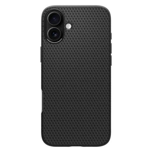 Spigen Liquid Air iPhone 16 Case - Black - Cell phone cases and covers<<<HurtelXML