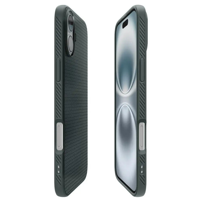 Spigen Liquid Air iPhone 16 Case - Green - Cell phone cases and covers<<<HurtelXML