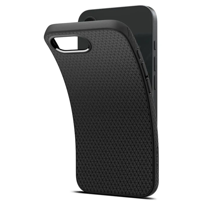Spigen Liquid Air iPhone 16e Case - Matte Black - Cell phone cases and covers<<<HurtelXML