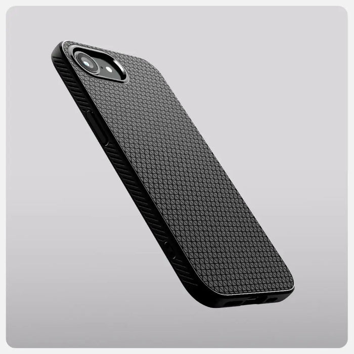 Spigen Liquid Air iPhone 16e Case - Matte Black - Cell phone cases and covers<<<HurtelXML