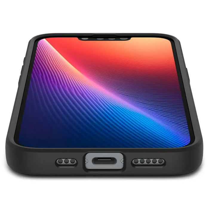 Spigen Liquid Air iPhone 16e Case - Matte Black - Cell phone cases and covers<<<HurtelXML