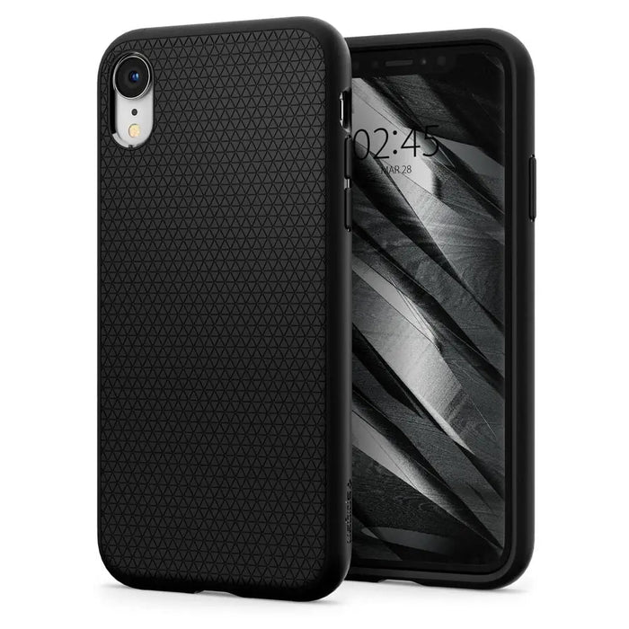 Spigen Liquid Air iPhone XR Case - Matte Black - Cell phone cases and covers<<<HurtelXML