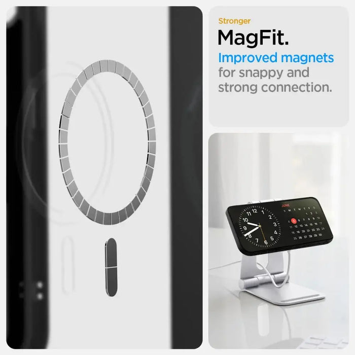 Spigen Liquid Air Mag MagSafe iPhone 16e Case - Matte Black - Cell phone cases and covers<<<HurtelXML