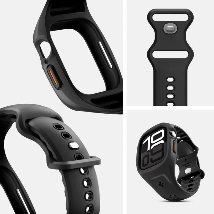 Spigen Liquid Air Pro Strap for Apple Watch 46mm - Matte Black - Other cell phone equipment<<<HurtelXML