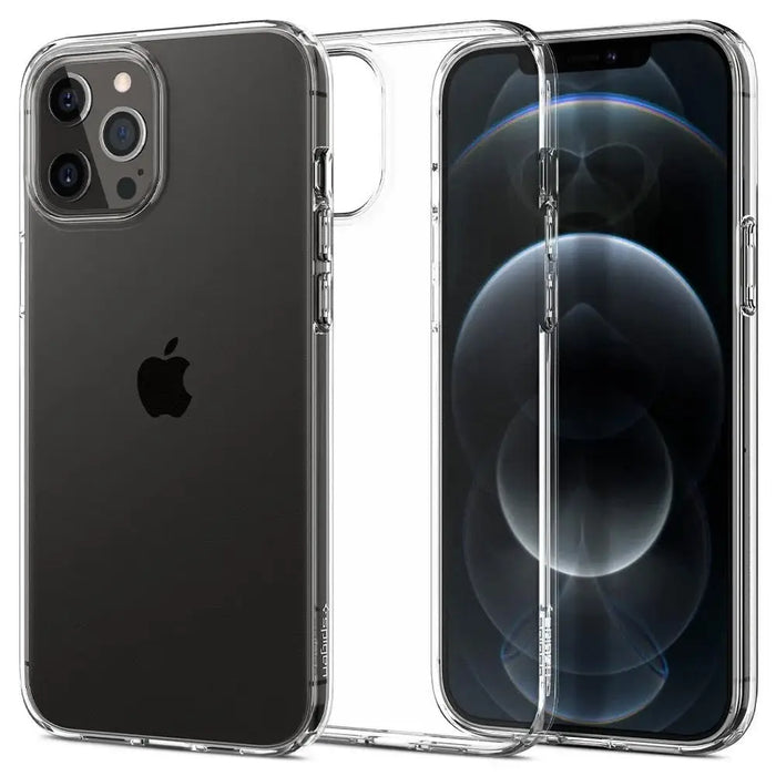 Spigen Liquid Crystal Case for iPhone 12 / iPhone 12 Pro - Transparent - Cell phone cases and covers<<<HurtelXML