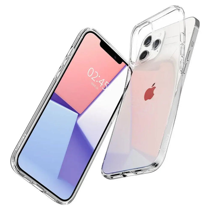 Spigen Liquid Crystal Case for iPhone 12 / iPhone 12 Pro - Transparent - Cell phone cases and covers<<<HurtelXML