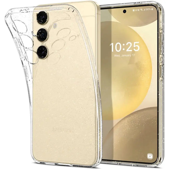 Spigen Liquid Crystal Case for Samsung Galaxy S24 - Clear Glitter - Cell phone cases and covers<<<HurtelXML