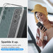 Spigen Liquid Crystal Case for Samsung Galaxy S24 - Clear Glitter - Cell phone cases and covers<<<HurtelXML