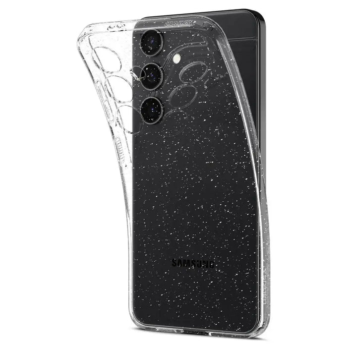 Spigen Liquid Crystal Case for Samsung Galaxy S24 - Clear Glitter - Cell phone cases and covers<<<HurtelXML