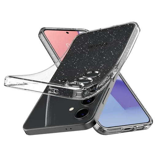 Spigen Liquid Crystal Case for Samsung Galaxy S24 - Clear Glitter - Cell phone cases and covers<<<HurtelXML