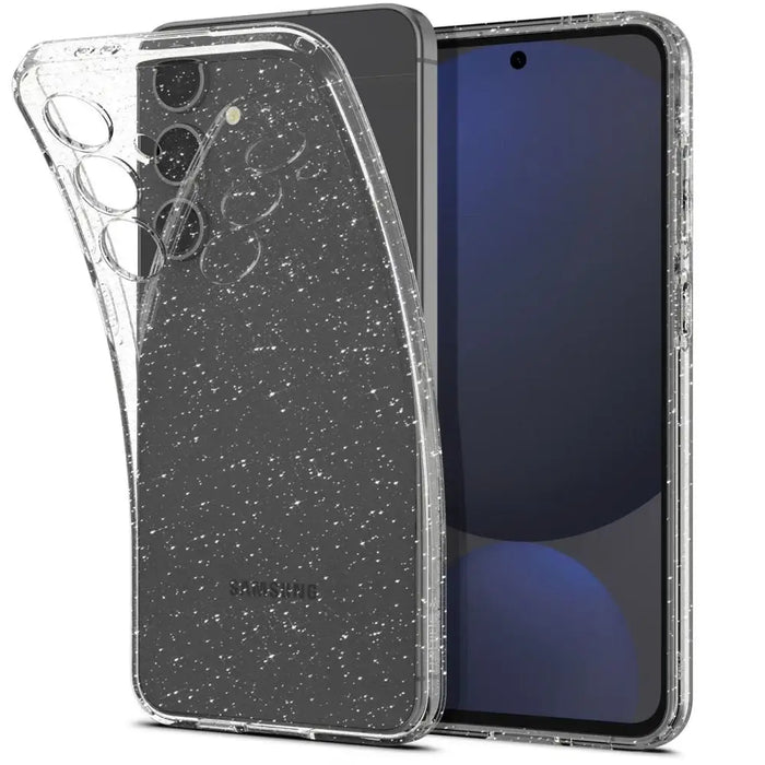 Spigen Liquid Crystal Case for Samsung Galaxy S24 FE - Clear-Glitter - Cell phone cases and covers<<<HurtelXML