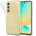 Spigen Liquid Crystal Case for Samsung Galaxy S24 FE - Clear-Glitter - Cell phone cases and covers<<<HurtelXML