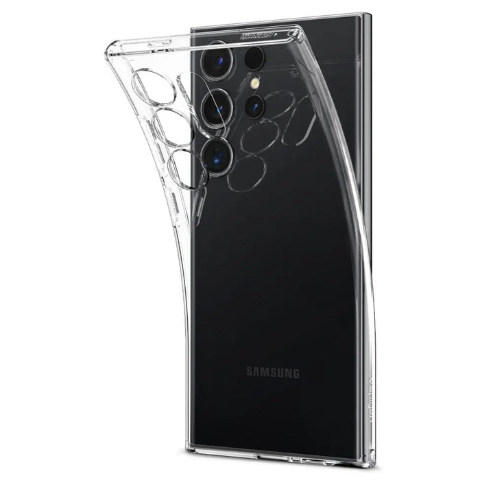 Spigen Liquid Crystal Case for Samsung Galaxy S24 Ultra - Clear - Cell phone cases and covers<<<HurtelXML