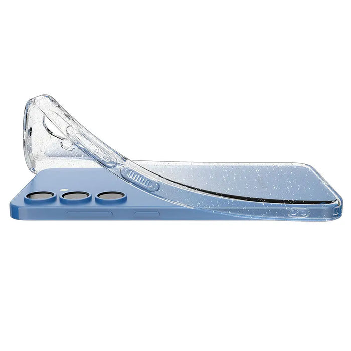 Spigen Liquid Crystal Case for Samsung Galaxy S25 - Glitter-Clear - Cell phone cases and covers<<<HurtelXML