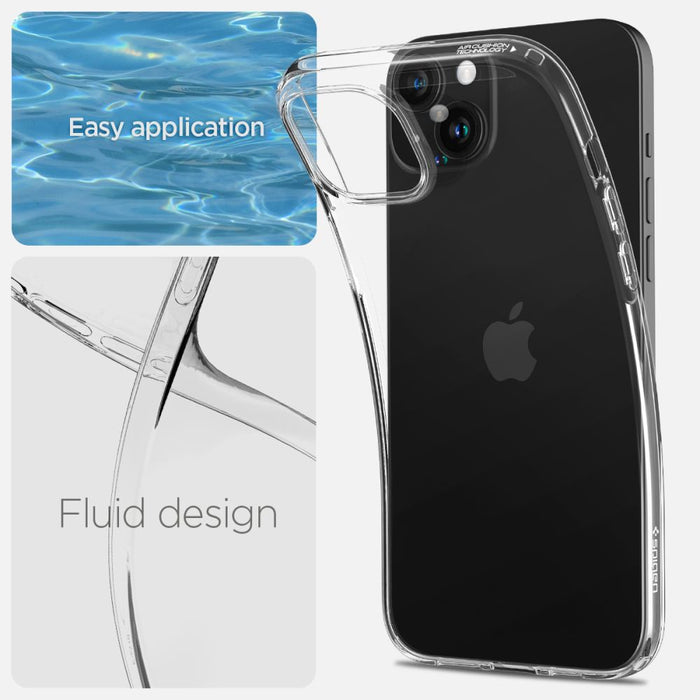 Spigen Liquid Crystal iPhone 15 Plus Case - Clear - Cell phone cases and covers<<<HurtelXML