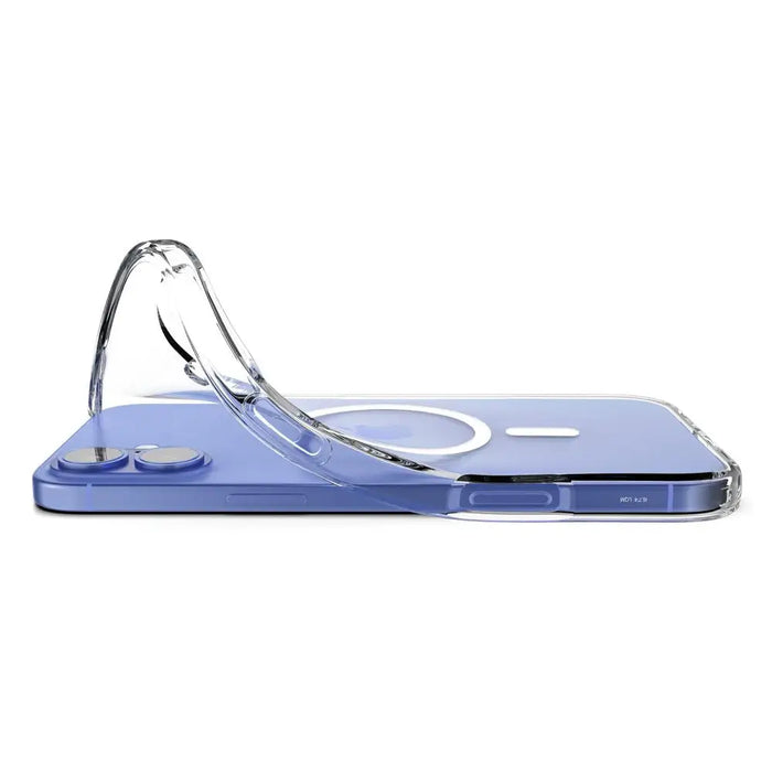 Spigen Liquid Crystal Mag Case with MagSafe for iPhone 16 - Clear - Cell phone cases and covers<<<HurtelXML