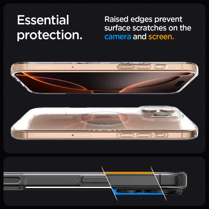 Spigen Liquid Crystal Mag MagSafe iPhone 16 Pro Case - Clear - Cell phone cases and covers<<<HurtelXML