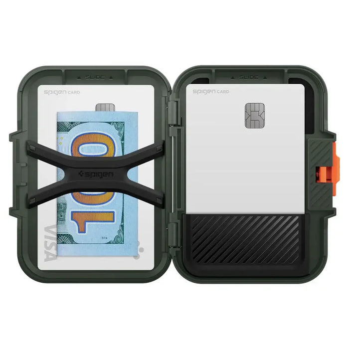 Spigen Lock Fit MagSafe Card Case - Green - Cell phone cases and covers<<<HurtelXML