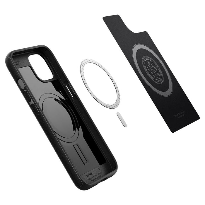 Spigen Mag Armor Case with MagSafe for iPhone 13 - Matte Black - Cell phone cases and covers<<<HurtelXML
