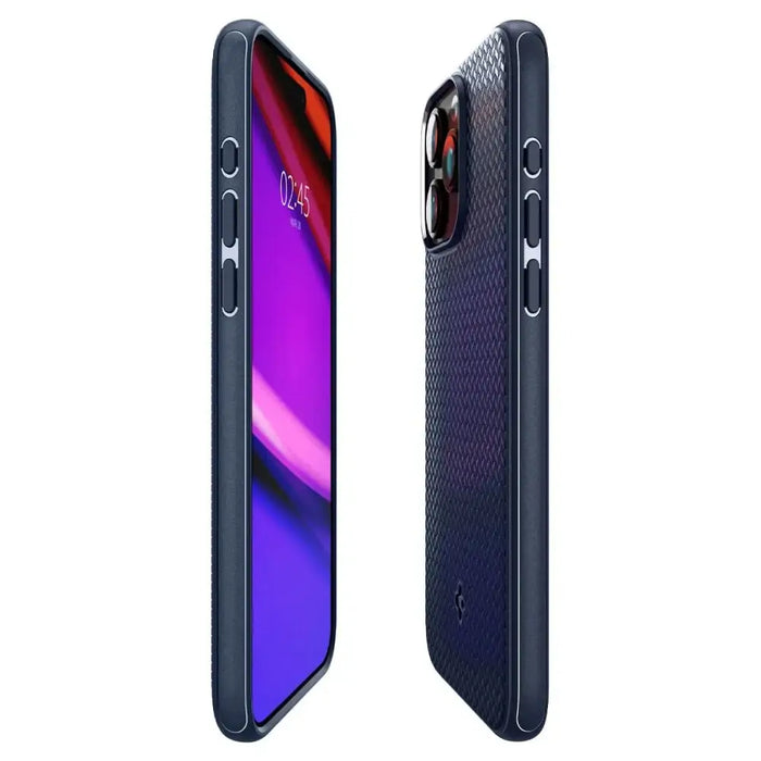 Spigen Mag Armor Case with MagSafe for iPhone 15 Pro Max - Blue - Cell phone cases and covers<<<HurtelXML