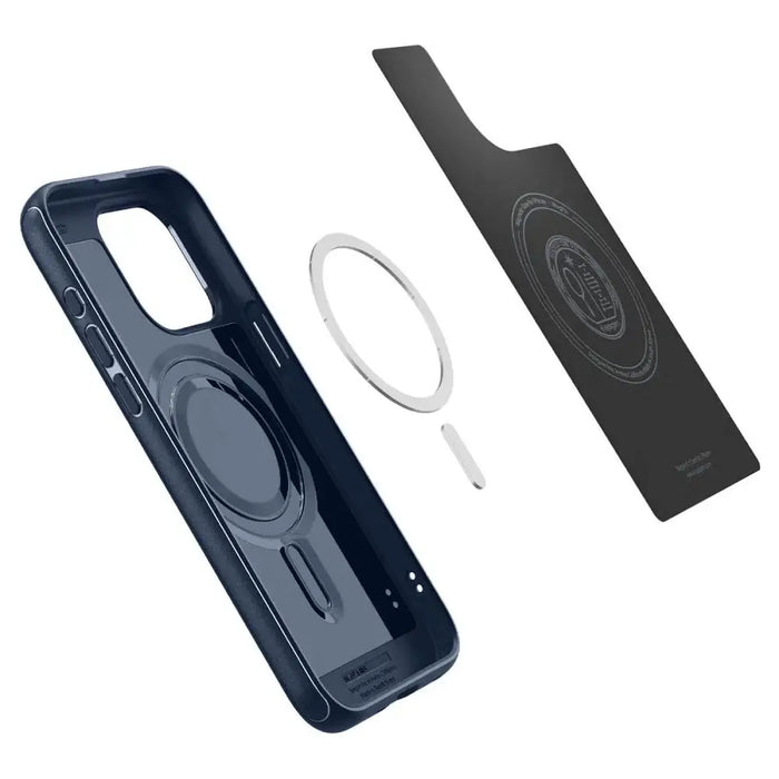 Spigen Mag Armor Case with MagSafe for iPhone 15 Pro Max - Blue - Cell phone cases and covers<<<HurtelXML