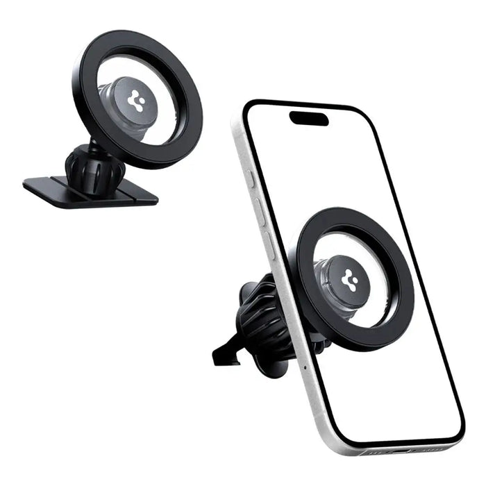 Spigen MFT13 MagSafe Car Holder for Cockpit or Air Vent - Black - Cell phone holders<<<HurtelXML