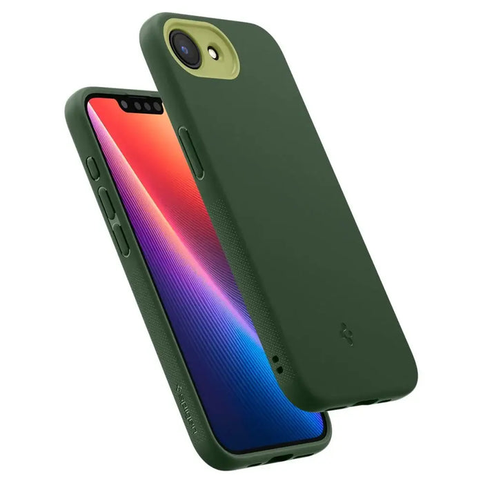 Spigen Nano Pop MagSafe iPhone 16e Case - Matte Green - Cell phone cases and covers<<<HurtelXML