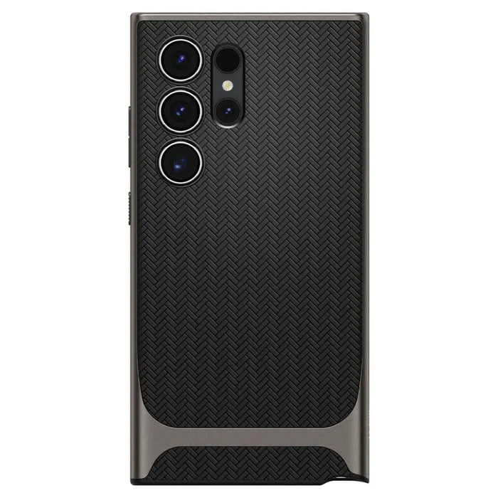 Spigen Neo Hybrid Case for Samsung Galaxy S24 Ultra - Metallic Gray - Cell phone cases and covers<<<HurtelXML