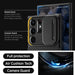 Spigen Optik Armor Case for Samsung Galaxy S23 Ultra - Black - Cell phone cases and covers<<<HurtelXML
