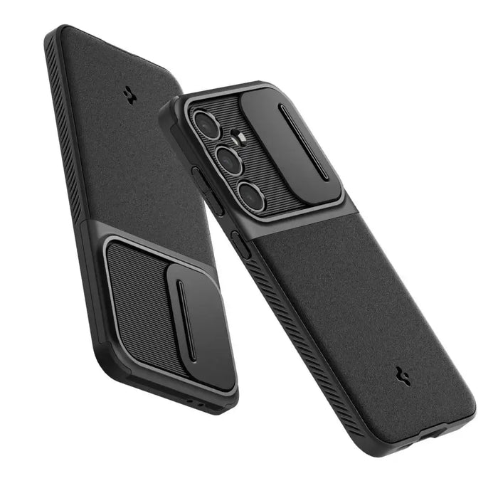 Spigen Optik Armor Case for Samsung Galaxy S24 FE - Black - Cell phone cases and covers<<<HurtelXML