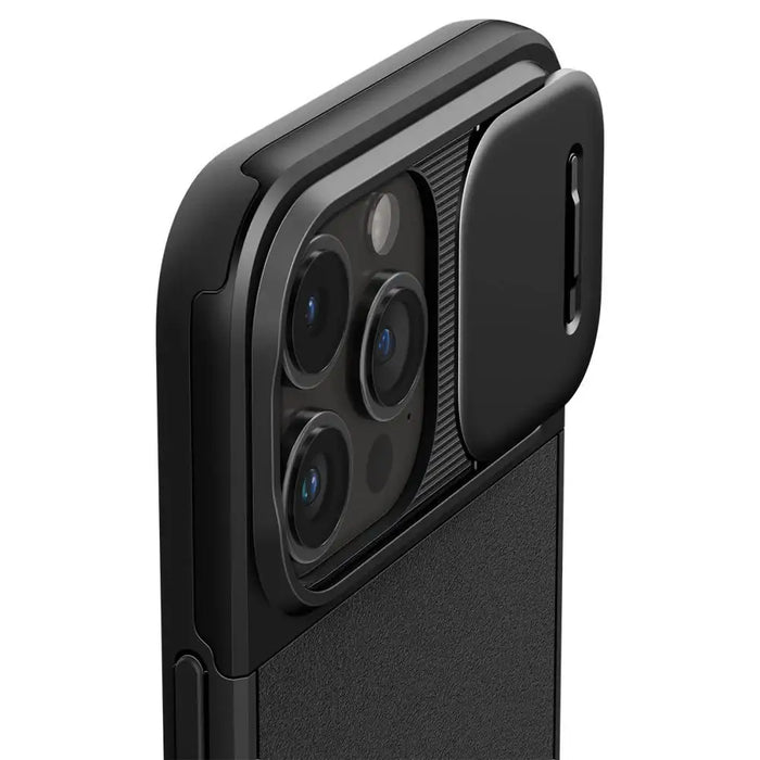 Spigen Optik Armor Mag case with MagSafe for iPhone 15 Pro - black - Cell phone cases and covers<<<HurtelXML
