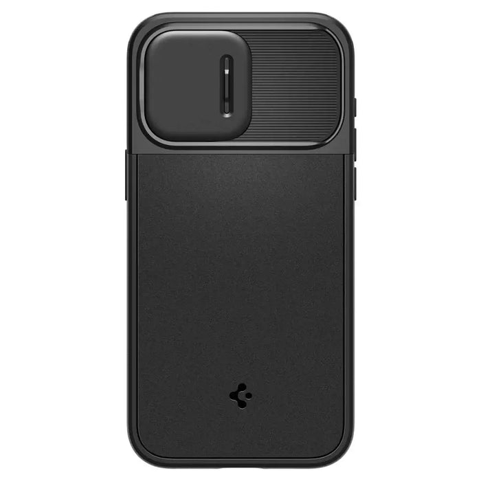 Spigen Optik Armor Mag Case with MagSafe for iPhone 15 Pro Max - Black - Cell phone cases and covers<<<HurtelXML