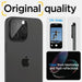 Spigen Optik.tR Camera Protector for iPhone 14 Pro / Pro Max / 15 Pro / Pro Max / 16 Pro / Pro Max - Black 2 pcs.