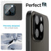 Spigen Optik.tR Camera Protector for iPhone 14 Pro / Pro Max / 15 Pro / Pro Max / 16 Pro / Pro Max - Black 2 pcs.