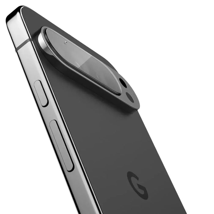 Spigen Optik.tR Ez Fit Tempered Glass Camera Screen Protector for Google Pixel 9 Pro (2-Pack) - Cell phone tempered