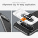 Spigen Optik.tR Ez Fit Tempered Glass Camera Screen Protector for Google Pixel 9 Pro (2-Pack) - Cell phone tempered