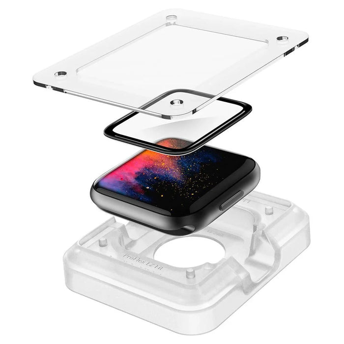 Spigen ProFlex EZ Fit Hybrid Glass for Apple Watch 4/5/6/SE (40mm) - Cell phone tempered glass<<<HurtelXML