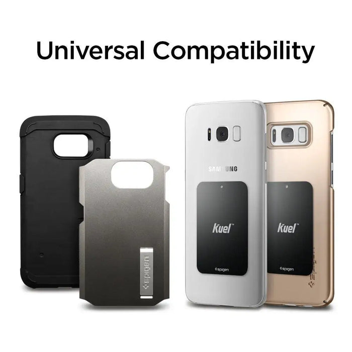 Spigen QS11 Magnetic Car Air Vent Phone Holder - Black - Cell phone cases and covers<<<HurtelXML