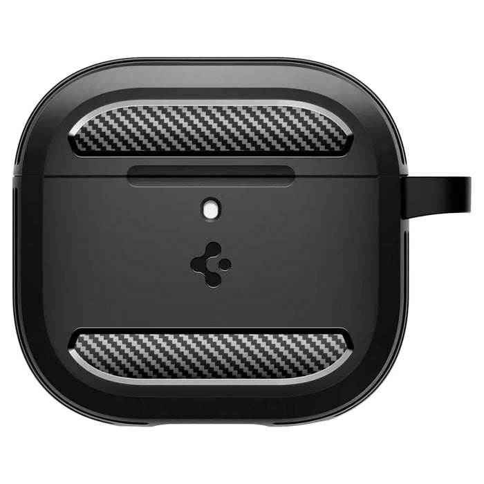 Spigen Rugged Armor Case for AirPods 4 - Black - Cell phone cases and covers<<<HurtelXML
